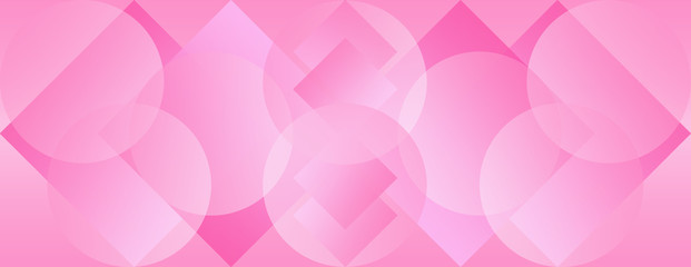 Pink Panoramic Background Wallpaper