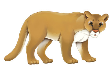 Cartoon animal - illustration for the children