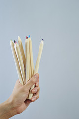 Colored pencils