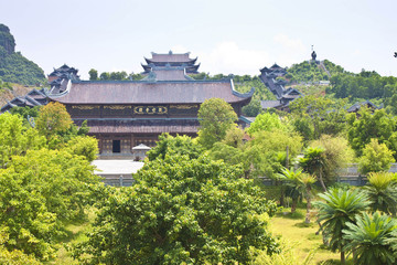 Obraz premium Bai Dinh temple near Ninh Binh, Vietnam