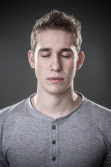 Obraz premium eyes closed
