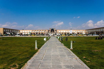Fototapeta na wymiar Imam square in Isfahan, Iran. 