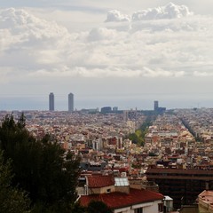 Stadtpanorama Barcelona