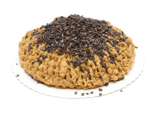 cake isolated on white background