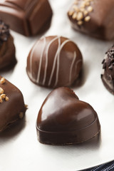 Gourmet Fancy Dark Chocolate Truffle Candy