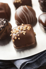 Gourmet Fancy Dark Chocolate Truffle Candy