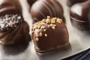 Gourmet Fancy Dark Chocolate Truffle Candy