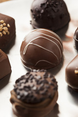 Gourmet Fancy Dark Chocolate Truffle Candy