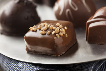 Gourmet Fancy Dark Chocolate Truffle Candy