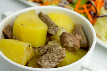 Beef stew with potatoes