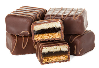 Chocolate bonbon, candy, sweets