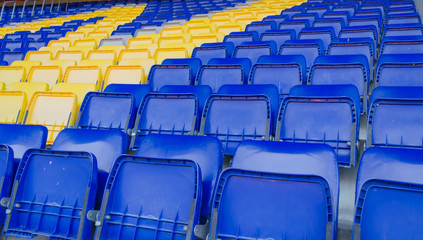 Fototapeta premium Football seats