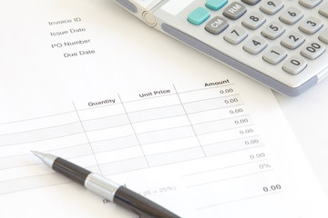 Business Document Invoice