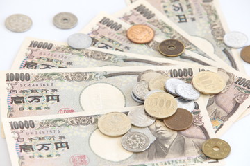 Japanese currency notes , Japanese Yen