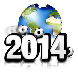 Football 2014 planet earth