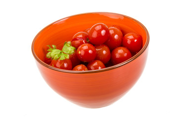 Marinated cherry tomato