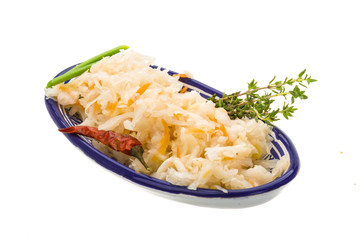 Fermented cabbage