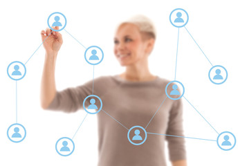 Social network Inteface