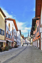 street in Garmisch-Partenkirchen, Germany