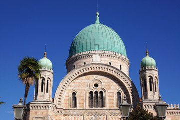Fototapeta na wymiar Grande Synagogue de Florence