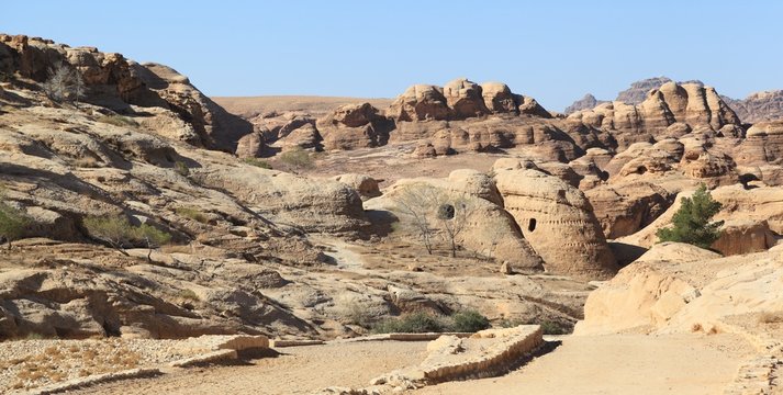 Rock Cut Tombs at Petra