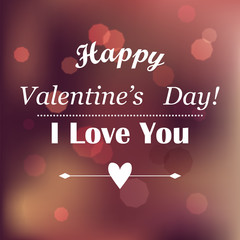 Happy Valentine's Day Design.