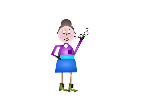 Gesch&auml;ftsfrau, chef, frau