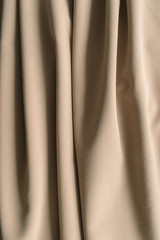 Beige curtain