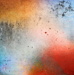 Colorful splatter pait texture