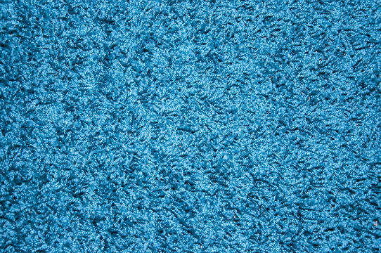 Bright Blue Carpet