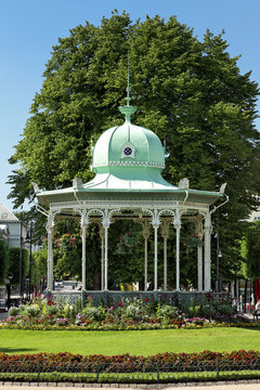 Pavillon im Stadtpark Byparken in Bergen
