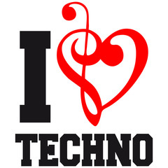 I Love Techno Music