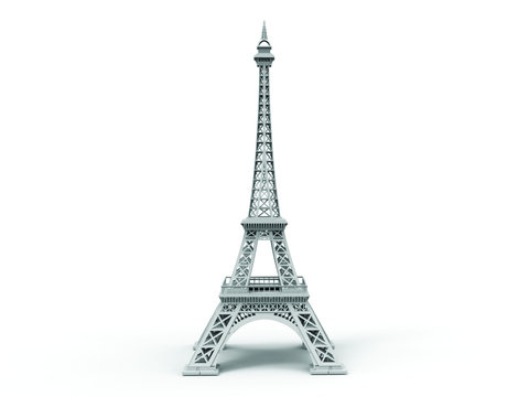 Eifel Tower Isolated