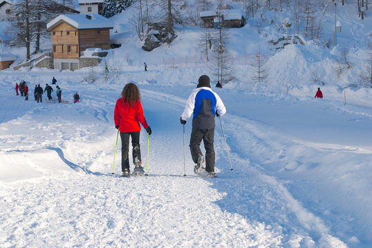 Passeggiata con le ciaspole