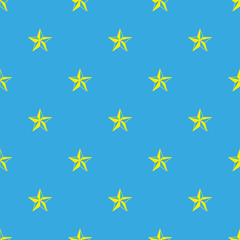 Vector pattern made with a compass rose