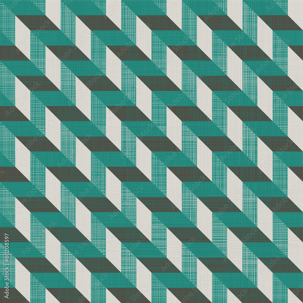 Poster seamless retro pattern with diagonal lines