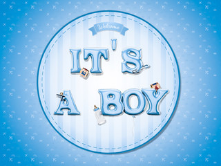 Baby boy celebration