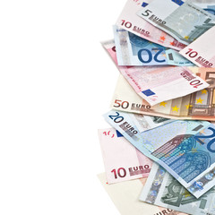 euro banknotes