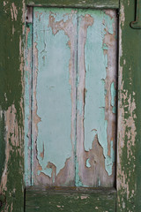 Old painted wood background, texture