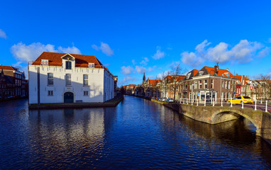 View of Delft's old city centre