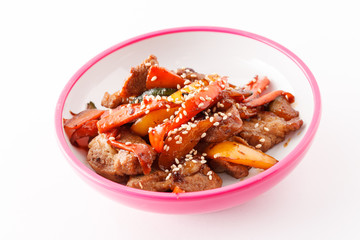 beef with vegetables