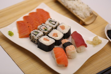 Plateau repas japonnais