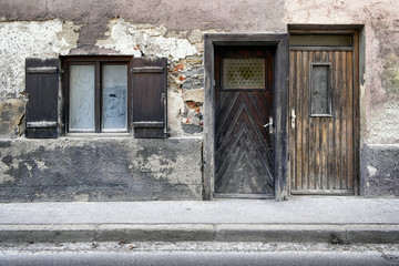 old facade