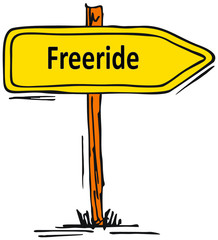 freeride - "hors piste" - Abseits der Pisten...