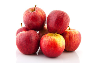Fresh red apples - Powered by Adobe