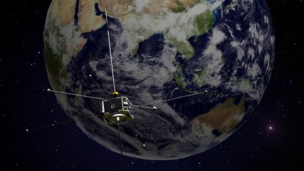 Satellite to study energy releases from Earth's magnetosphere.