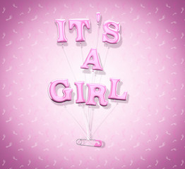 Baby girl celebration.