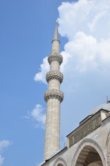 Obraz premium Minaret de la Mosquée Süleymaniye, Istanbul