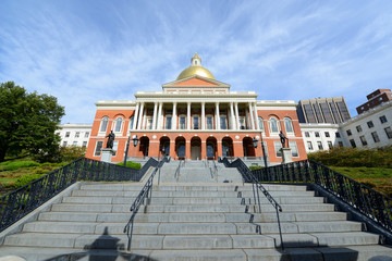 Massachusetts State House, Beacon Hill, Boston, USA