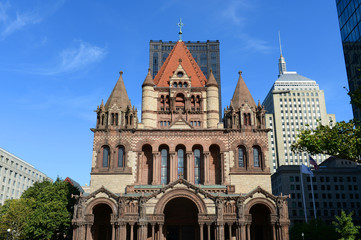 Boston Trinity Church at Copley Square, Boston